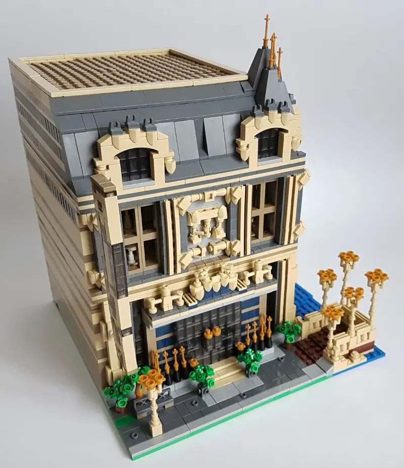 Criativo vista de rua modular o salão modelo arquitetura bloco de construção educação montagem modelo brinquedos presente MOC-10253 big ben