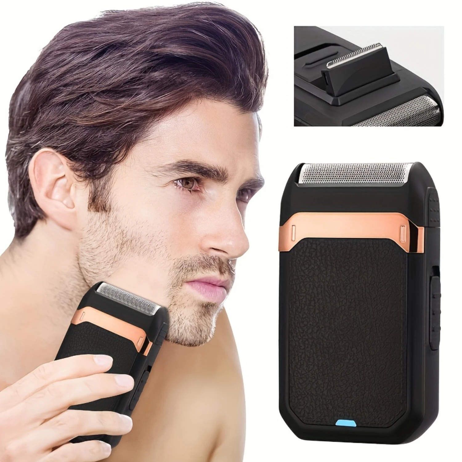 Rechargeable Foil Shaver For Men, Portable Shaving Mesh Shaver, TYPE-C Charging, Gifts For Birthday/Father's Day/Christmas