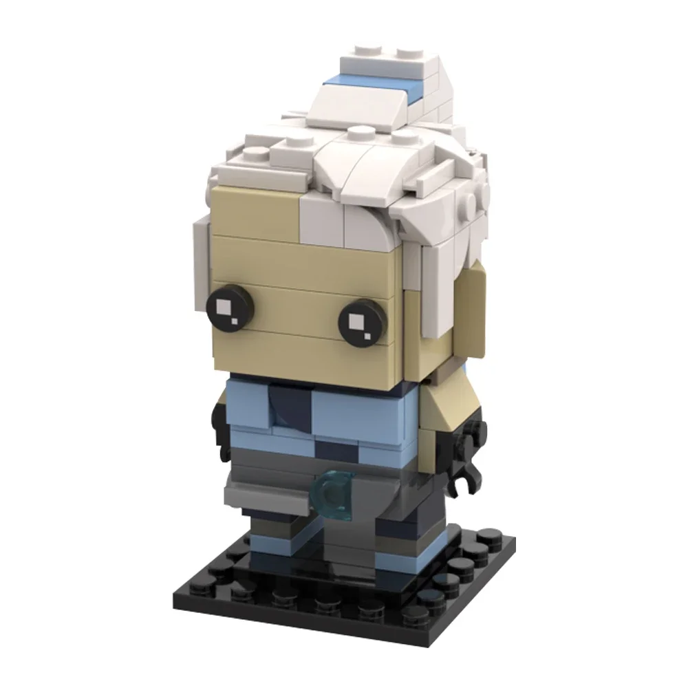 MOC Valoranted Game Brickheadz Building Blocks Action Figure Character Model Construct Bricks for Children Gift Toy