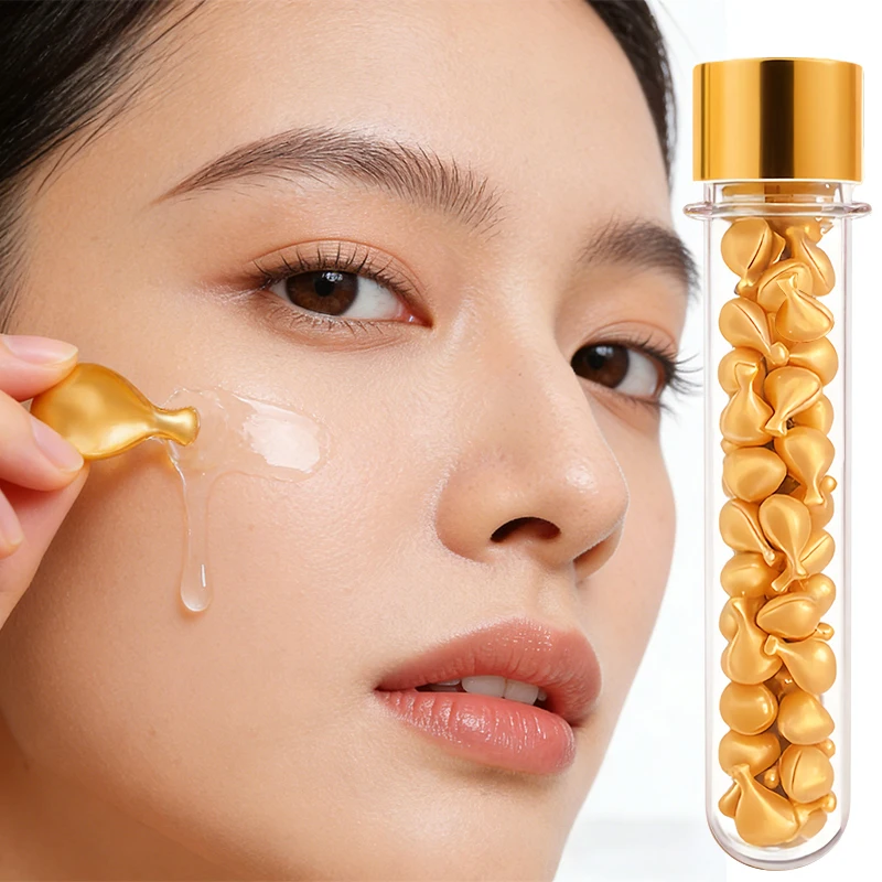 C+E hyaluronic acid facial moisturizing essence capsule, hyaluronic acid facial essence, containing collagen, nicotinamide retin