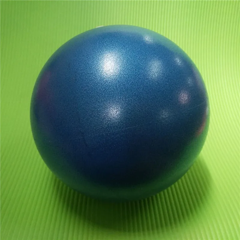 Frosted Small Mini Yoga Ball 25cm Straw Pilates Inflatable Gymnastics Fitness Children's Toy Balloon