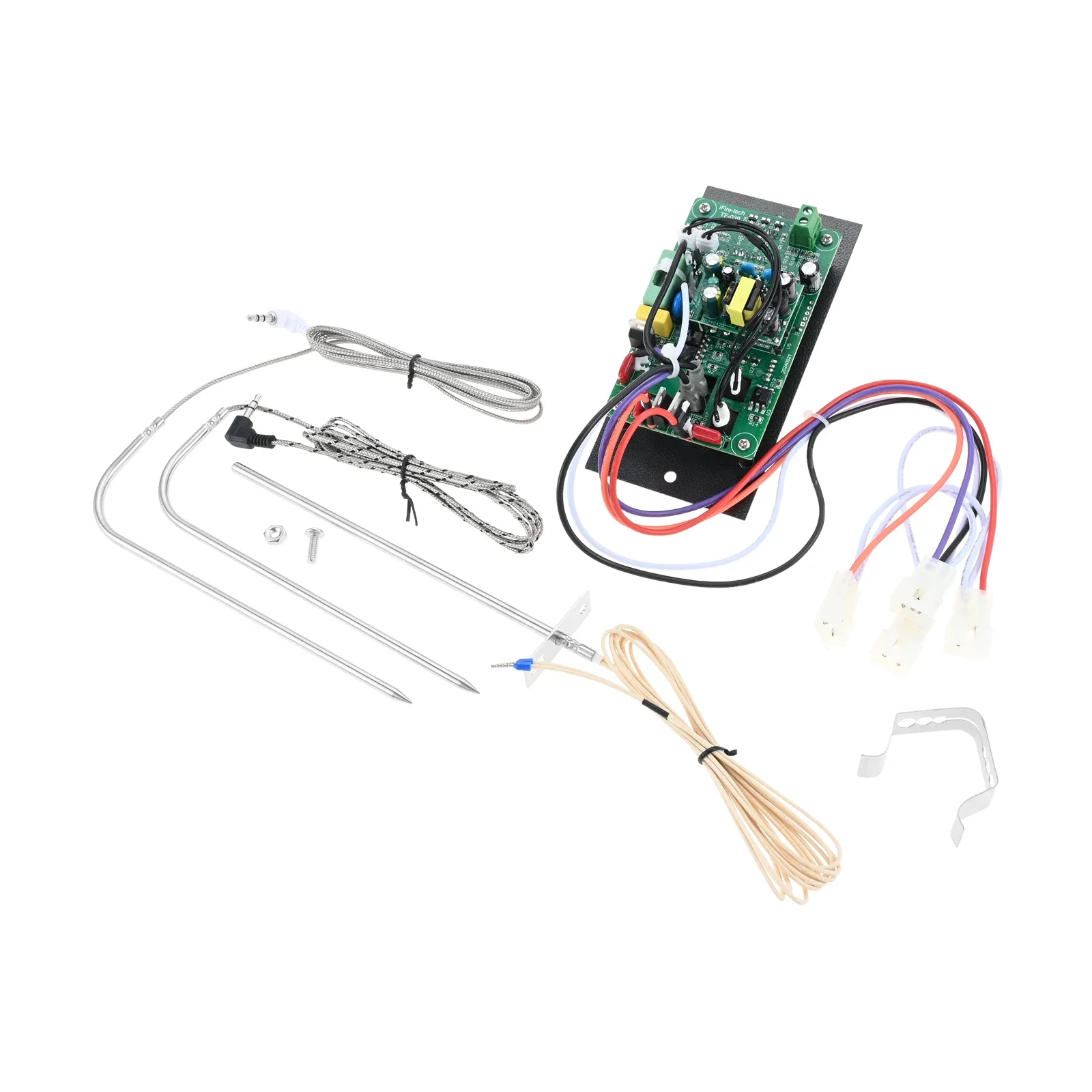 Digital Thermostat Controller Part for Traeger Pellet Grill Control Panel Rtd Temperature Sensor Thermometer Probe PID Pro Board