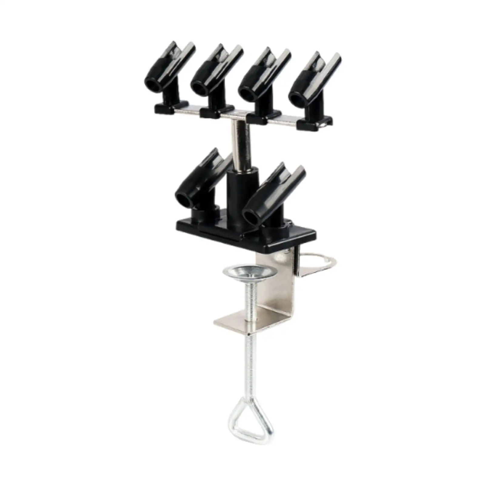 

Clamp on Airbrush Holder Airbrush Accessories Sturdy Air Brush Station Bracket, Hold 6 Airbrushes