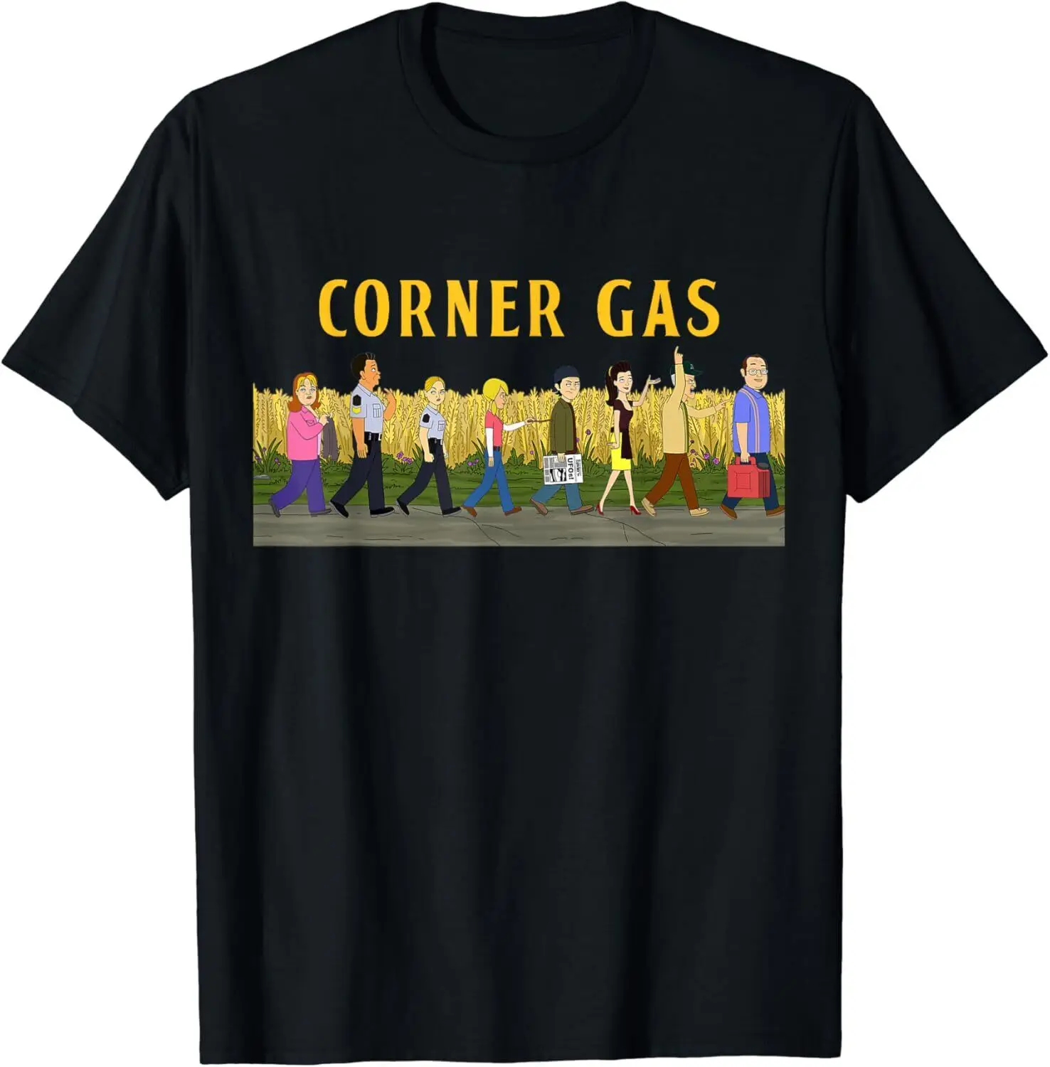 Corner Gas_ Dog River Road Funny Dogs Lovers Idea Gift Unisex T-Shirt