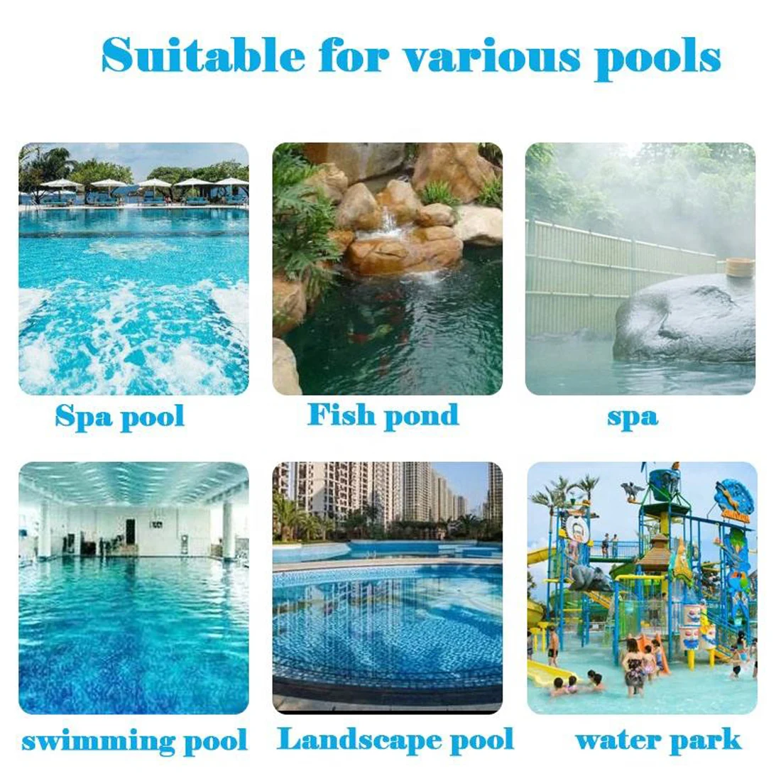 Pool Cleaner Parts Swimming Pool Cleaning Set With Self Priming Pump