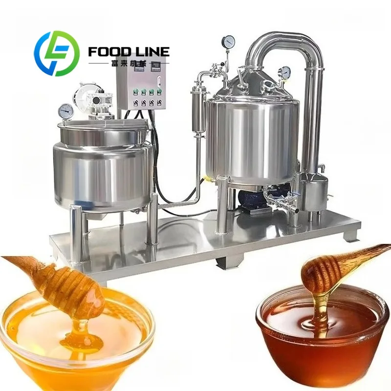Honey Concentration Machine Low Temperature Evaporation Design Remove Excess Moisture While Retaining Natural Aroma And Honey