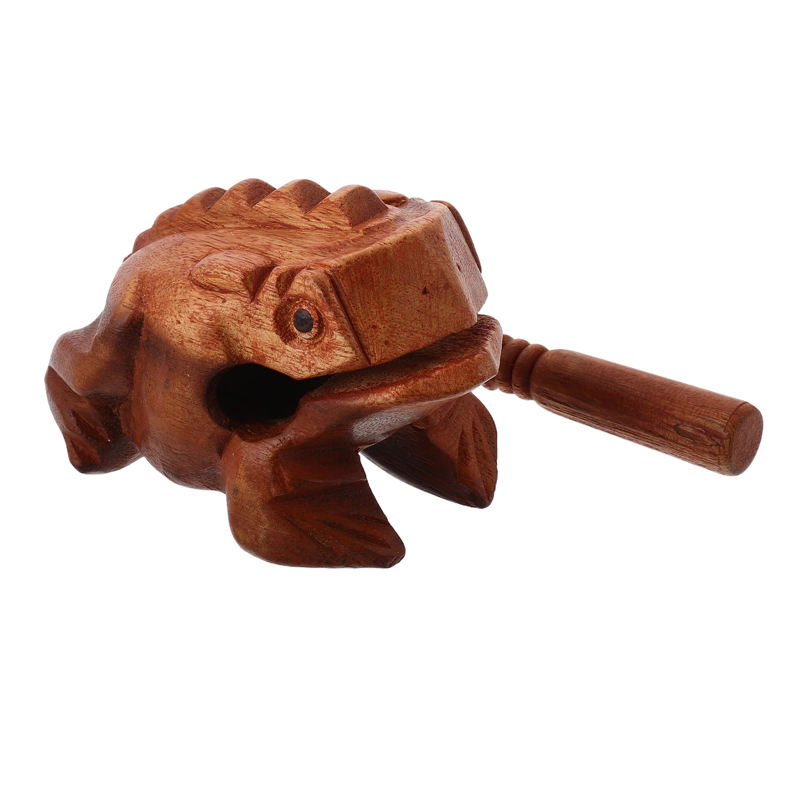 

1 Set Guiro Beginner Percussion Portable Size Decor Small Block Musical Instruments Animal Instruments Wood Percussion Decor