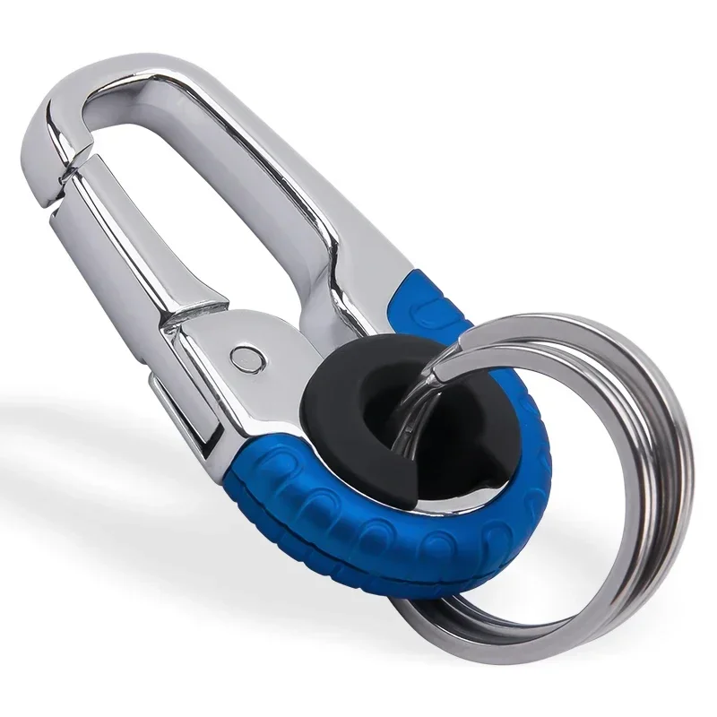 Sleutelhanger Voor Mannen Van Roestvrij Staal Met Haak Outdoor Karabijnhaak Klimmen Sleutelring Accessoires Stevige Riemclip sleutelhanger heren roestvrij staal sleutelhanger sleutelring sleutelclip