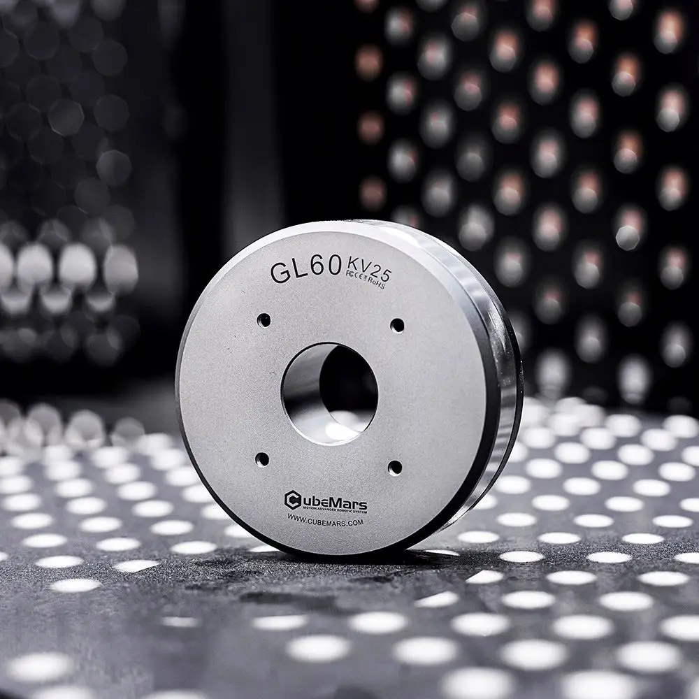 محرك GL60 25kv 55kv عالي الجودة Bldc بعمود مجوف مع جهاز تشفير للألعاب المحمولة