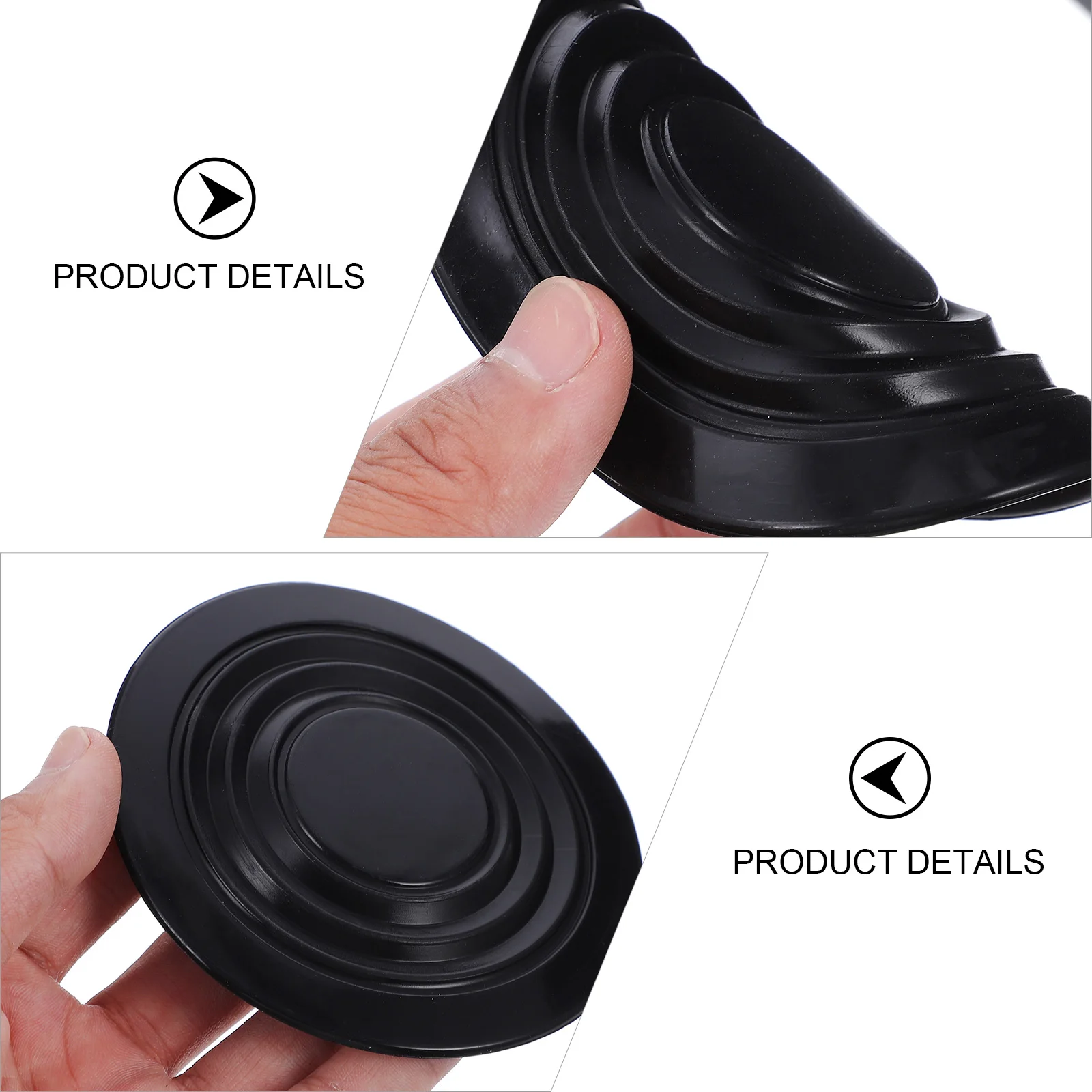 

4 Pcs Mats Teacup Washable Round Heat Resistant Non Slip Coaster Round Coaster For Home Waterproof Kitchen Home