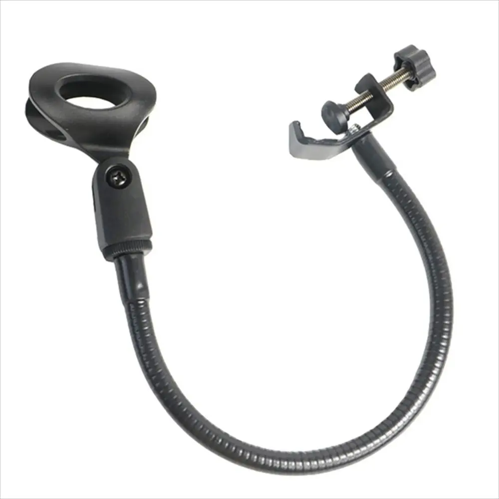 Clip per microfono Supporto per microfono Morsetto per clip Staffa Supporto di ricambio Supporto per microfono da tavolo Braccio per microfono con supporto per microfono resistente