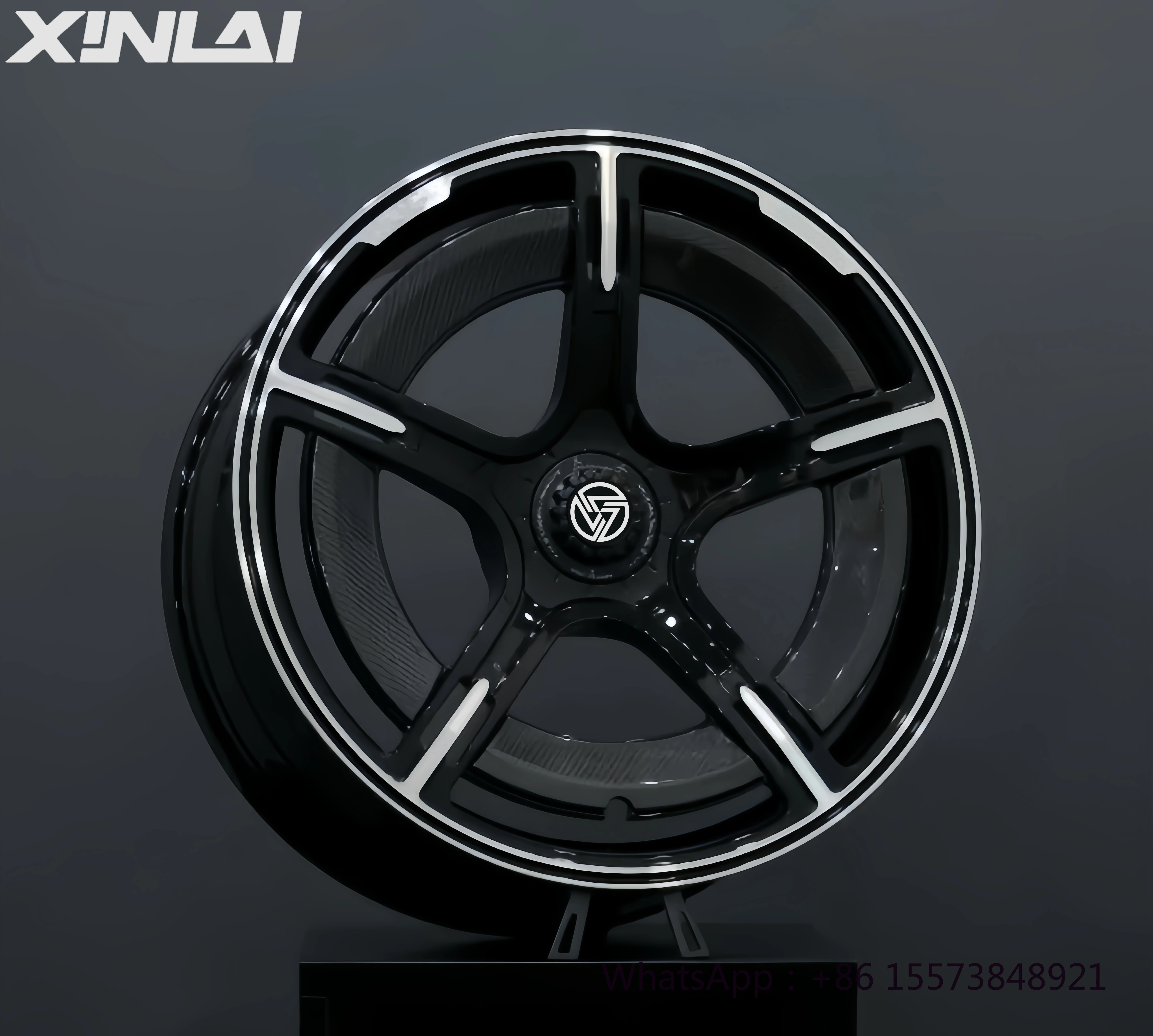 Custom Concave Carbon Fiber Forged Wheels 5X114.3 5X120 5X112 Forged Rims Hot Sale 20 22 24 Inch Forged Wheels