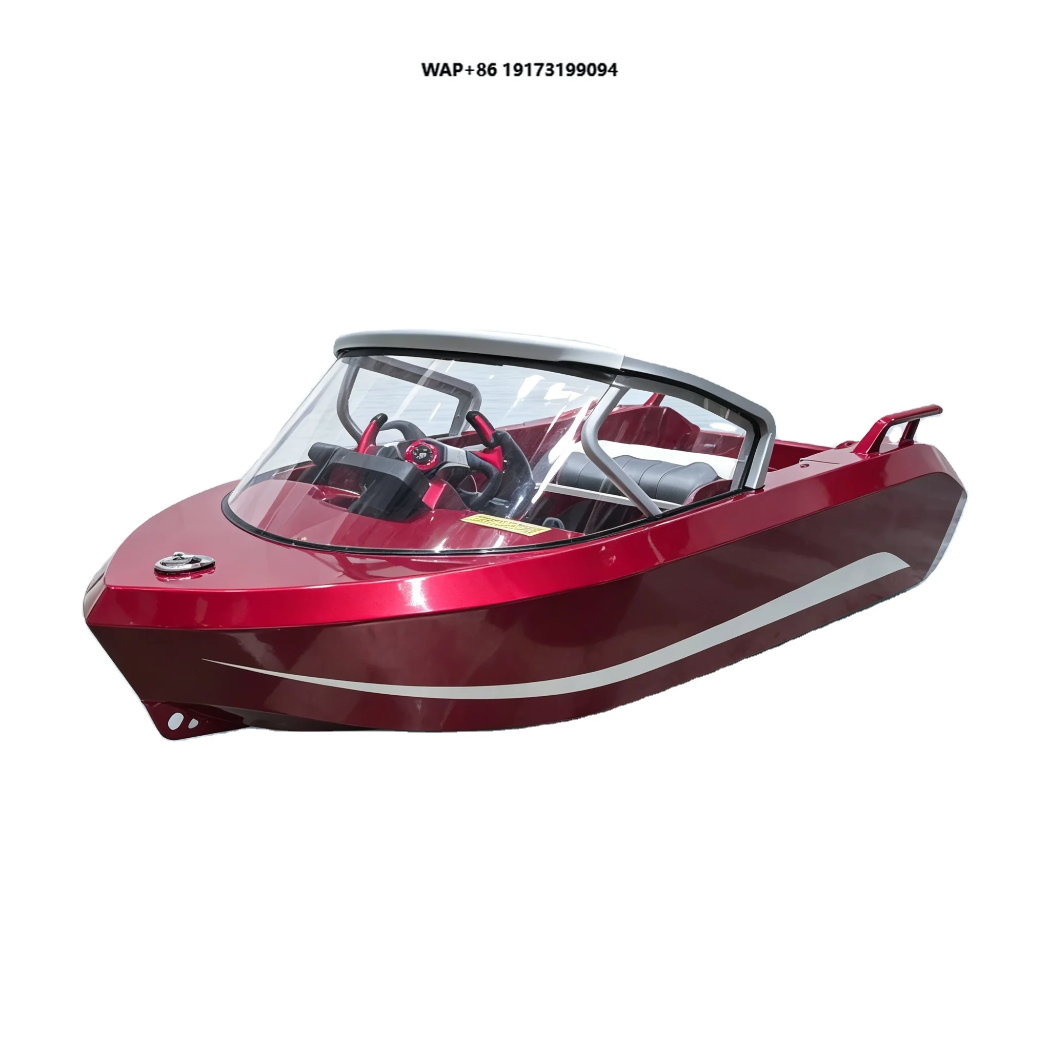 Outdoor Lake Sport Electric Go-Kart Jet Ski 50km/h Drift Rear Wing Viral Ride Factory Custom Service