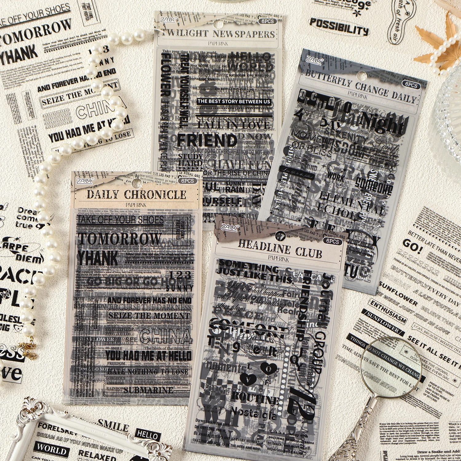 6Pcs Kawaii Station…