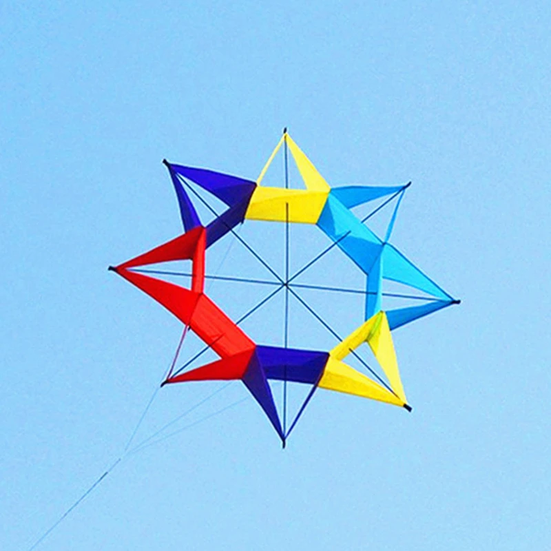 free shipping new 3d kite flying outdoor toys kites for kids string line nylon kites windsurfing kite dragon adult kite flying