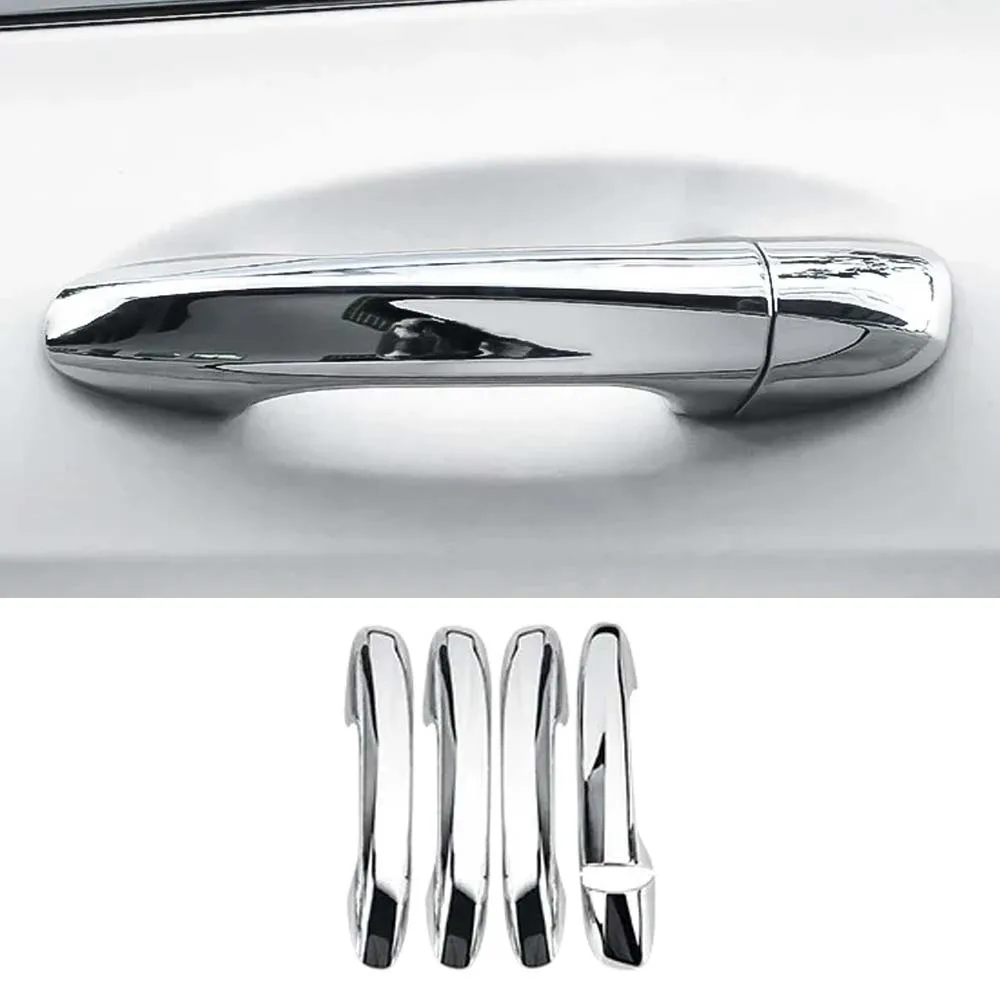 Car Decoration Door Handle Cover For Mercedes Benz C E Class GLC GLB A B GLE GLS CLA GLA 2016-2020 Car Styling Upgrade