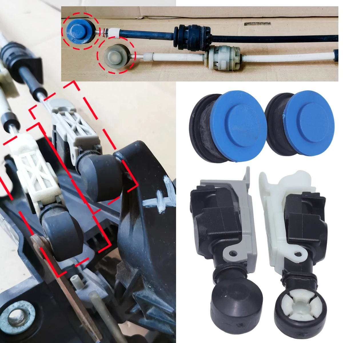 

MT Ремкомплект втулки троса переключения передач с круглым стержнем для Astra H A04 2004 2012 Insignia B 2017 2022 Zafira 1998-2014