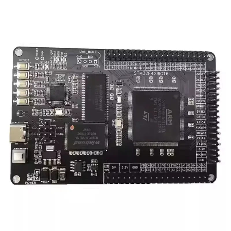 STM32F429IGT6 Core Development Board System Learning Module Chip ARM Cortex-M4 Integrate ST-LINK Debugger Programmer Serial Port