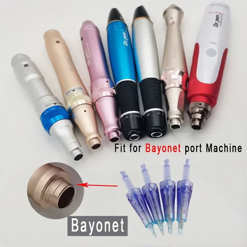 100/50/10Pcs Dr.Pen Needles Tattoo Cartridges Bayonet Dr pen N2/M7/M5/E30/A6/A1/A10 Micro Needle 1 3 5 7 Pin PMU L1 R3 F5 R5 F7