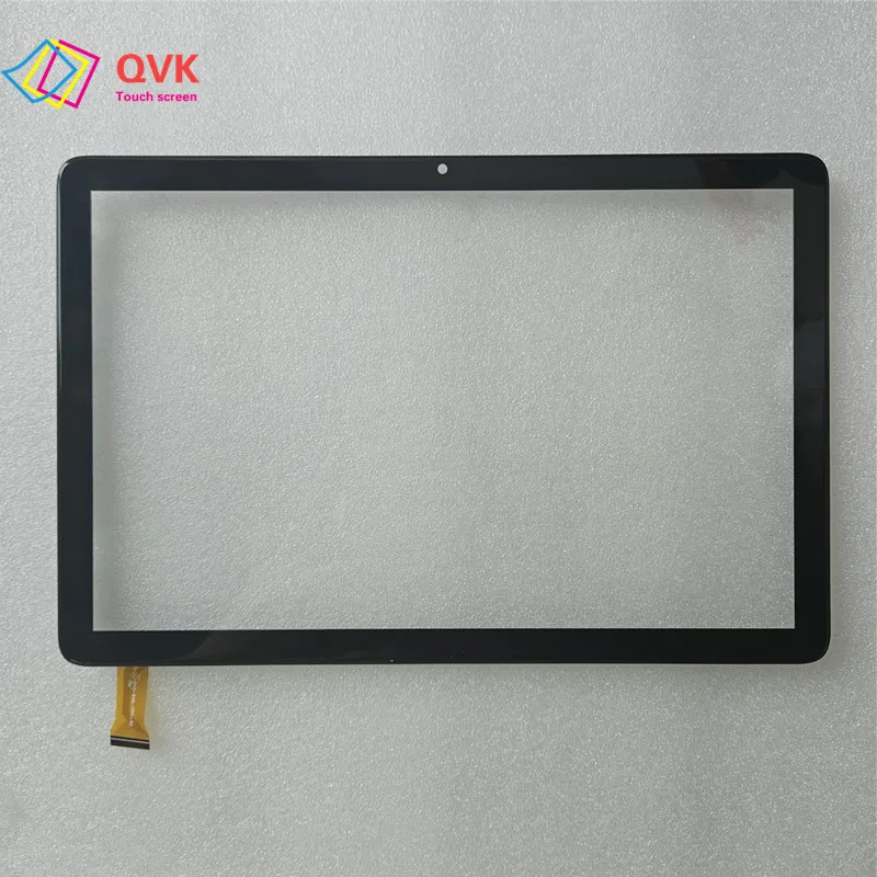 Z ramką 10,1 cala P/N XC-GG1010-646-FPC-A0 Tablet pojemnościowy ekran dotykowy Digitizer czujnik zewnętrzny szklany Panel XC-GG1010-646
