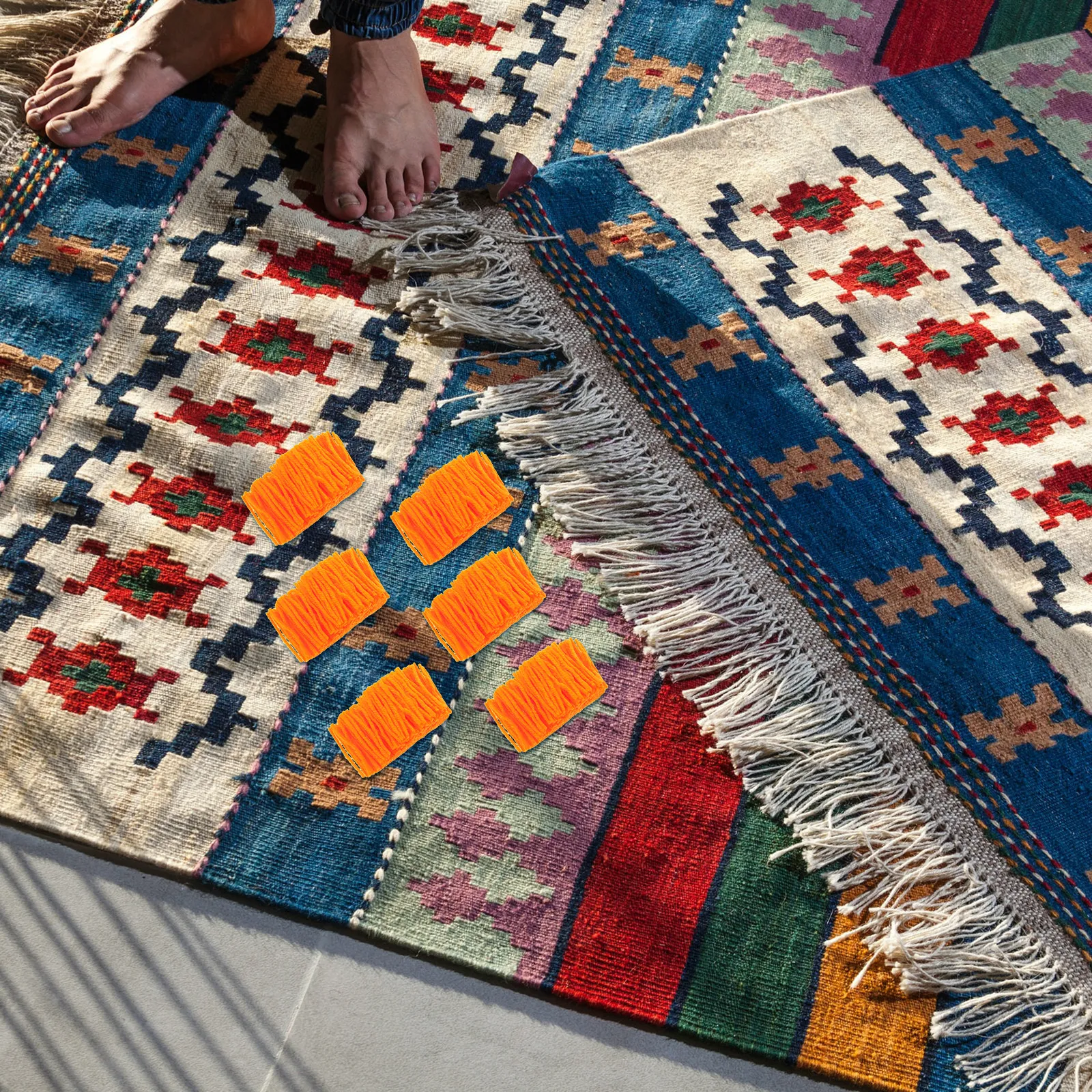 

Набор из 10 рулонов предварительно нарезанной вязальной шерстяной пряжи: модный материал для рукоделия, для изготовления ковров, подушек, для домашнего интерьера