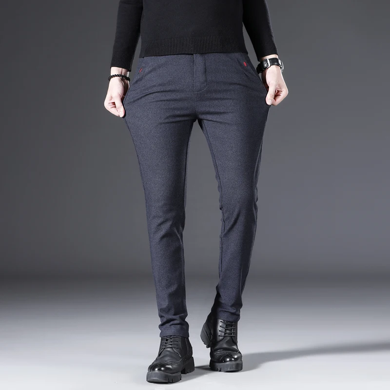 

In the autumn of 2025, men's casual pants are slimming, fashionable, cool and versatile. Solid straight-leg Korean-style busines