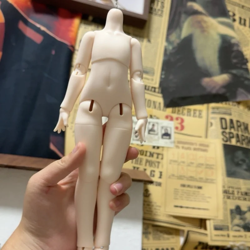 New Spot Bjd12 Points Light Rain Doll Movable Joint Ob11 Blind Box Doll Body Parts Customize Their Can Be Freely Decorated Doll