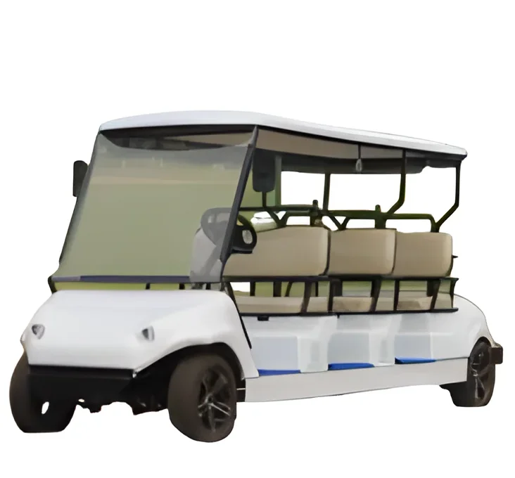 6 Seater premium Golf Cart High-Quality Rain Covered Powered Sports Golf Carts / Golf Buggy Low Price