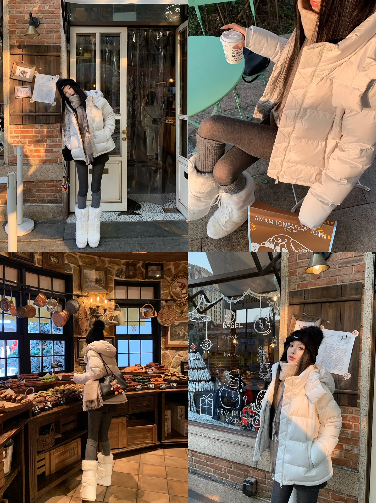 

Fbblimit Detachable Hooded down Jacket Warm Plush Puff Duck down Three-star DuPont Fabric Women's Fashion Winter Coat