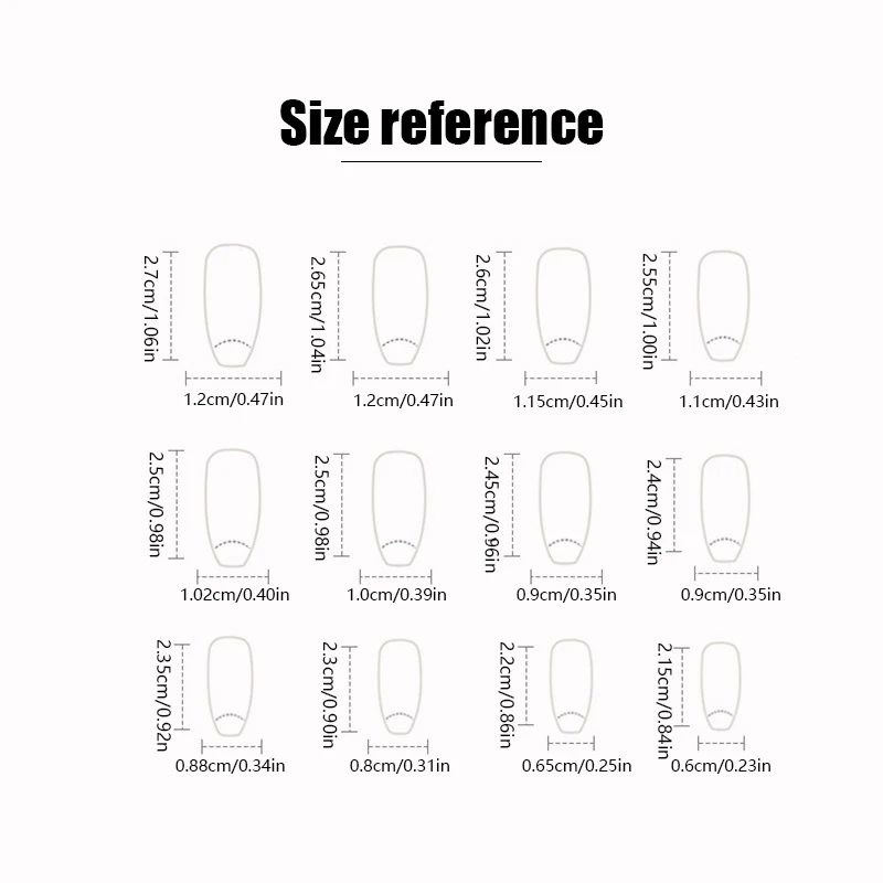 Faux Ongles Longs en Forme de Ballet à Pression Love, avec 1 Pièce de Gelée et 1 Lime à Ongles, 24 Pièces