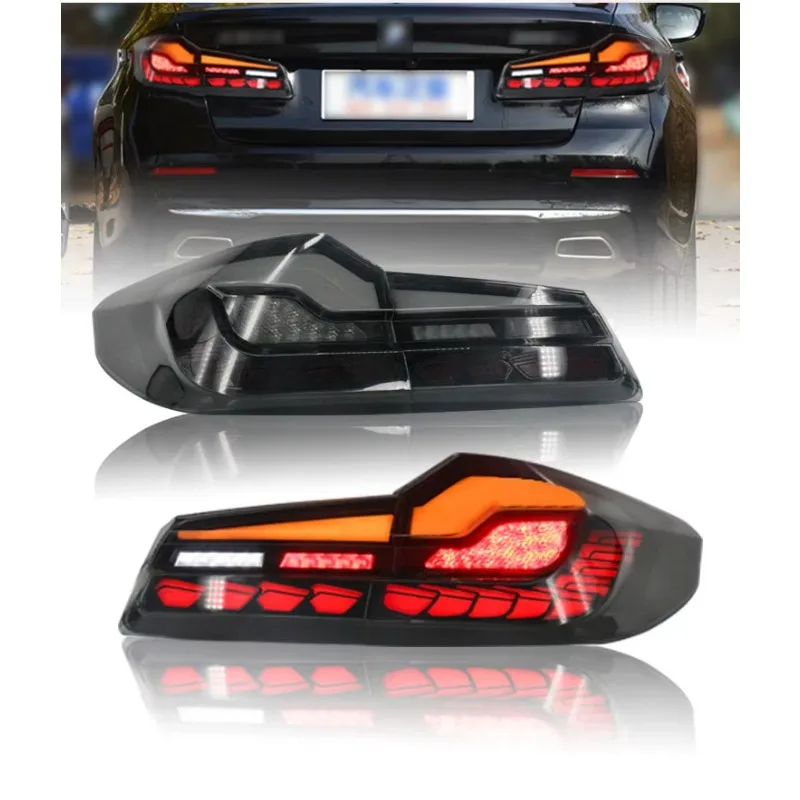 

Modified LED Tail Light Assembly For BMW 5 Series G30 G38 2010-2019 Waterproof Amber Running Turn Signal Lights