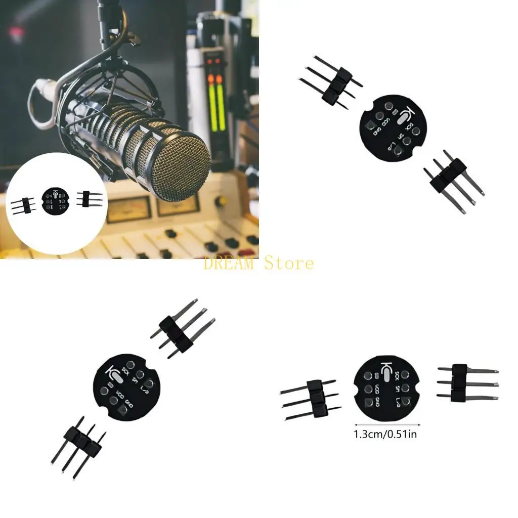 الدقة ICS 43434 Microphone Omnidirectional I2S متداخلة 61DBA الحجم الصغير للأجهزة الذكية أفضل بيع #1