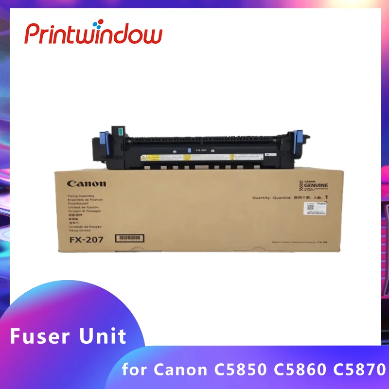 Original FX-207 Fuser Unit 220V For Canon iR C5850 C5860 C5870 5850 5860 5870 Fuser Assembly FM1-R520-010 Heating Unit