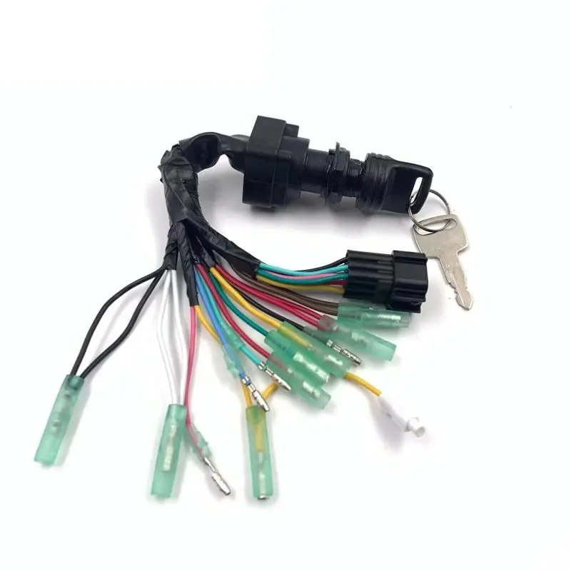 

6X4-82510-01-00 Ignition Main Key Switch For 70 75HP 90HP 115HP Outboard-AU62