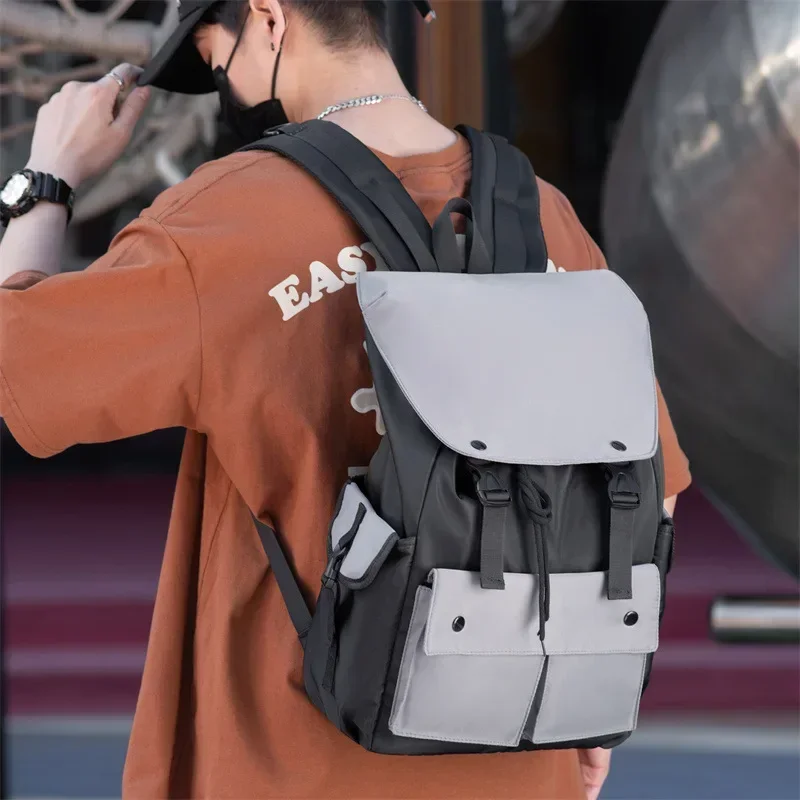 

Cool School Bags for College Students Lightweight Waterproof Book Bag Teenager Boys High School Backpack School Bag Men