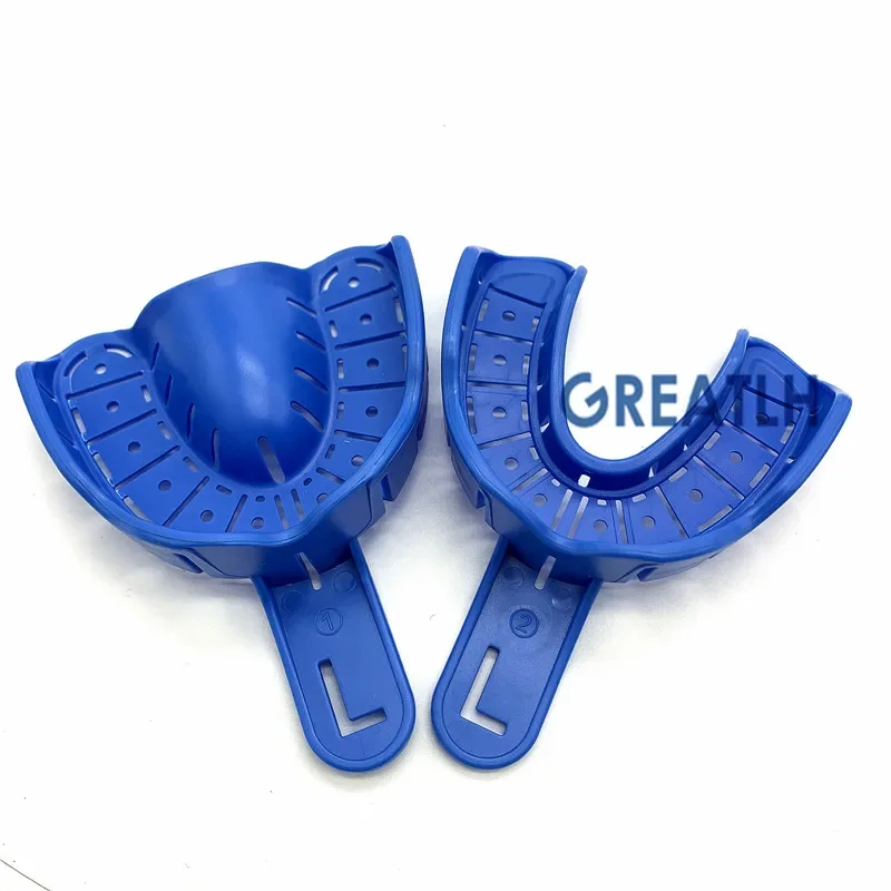 Dental Supply Impression Holder Trays Dental Impression Trays Holder Dental Materials 6pcs/set Dental Consumable