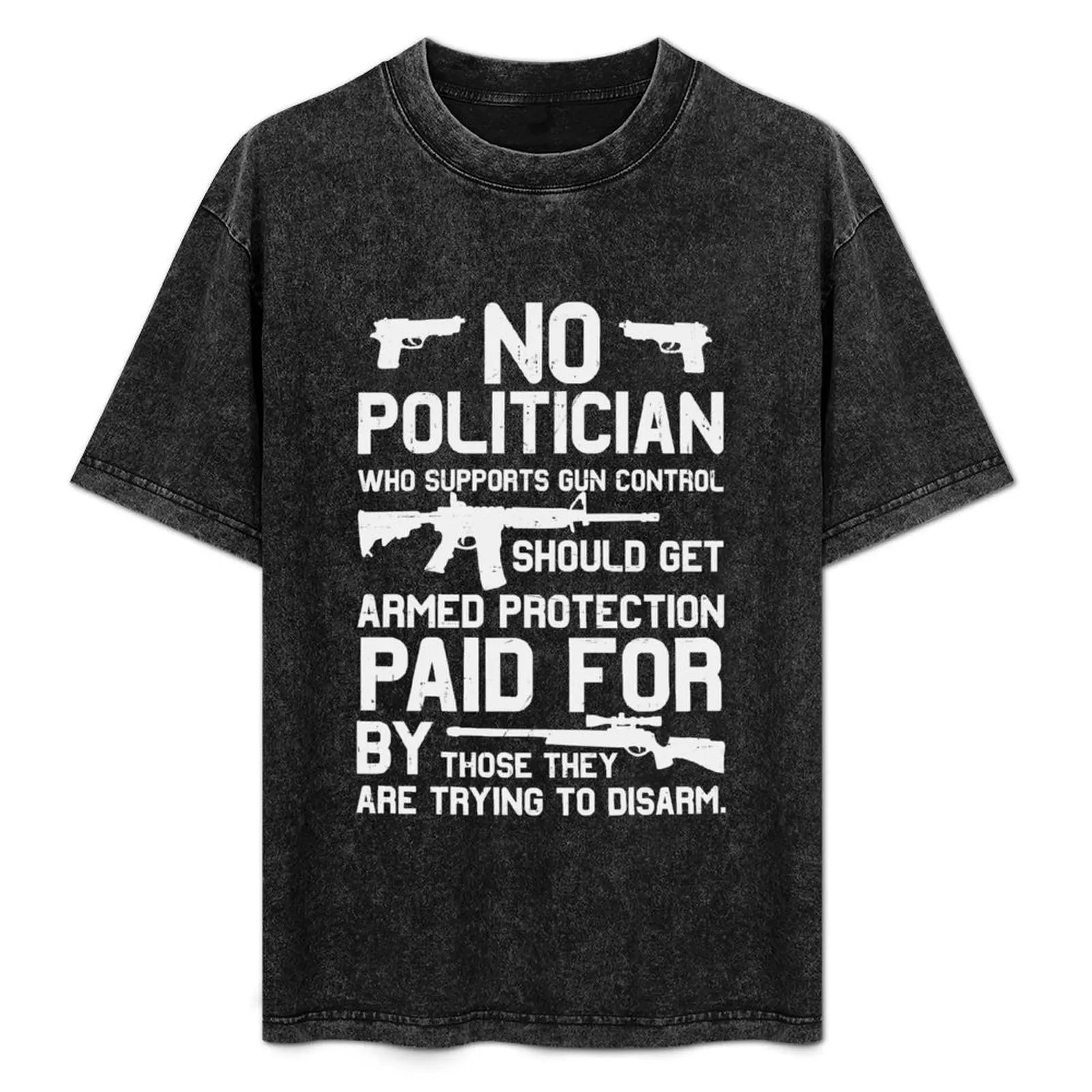 

Funny Gun Protection Saying quote product for gun rights supporter T-Shirt Work Outdoor T-Shirt for Men