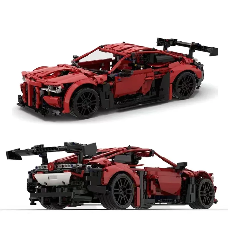 

2024 NEW Technical Vehicle M4 GT3 MOC Supercar Building Blocks Model Sports Racing Cars Bricks DIY Toy Birthday Christmas Gifts