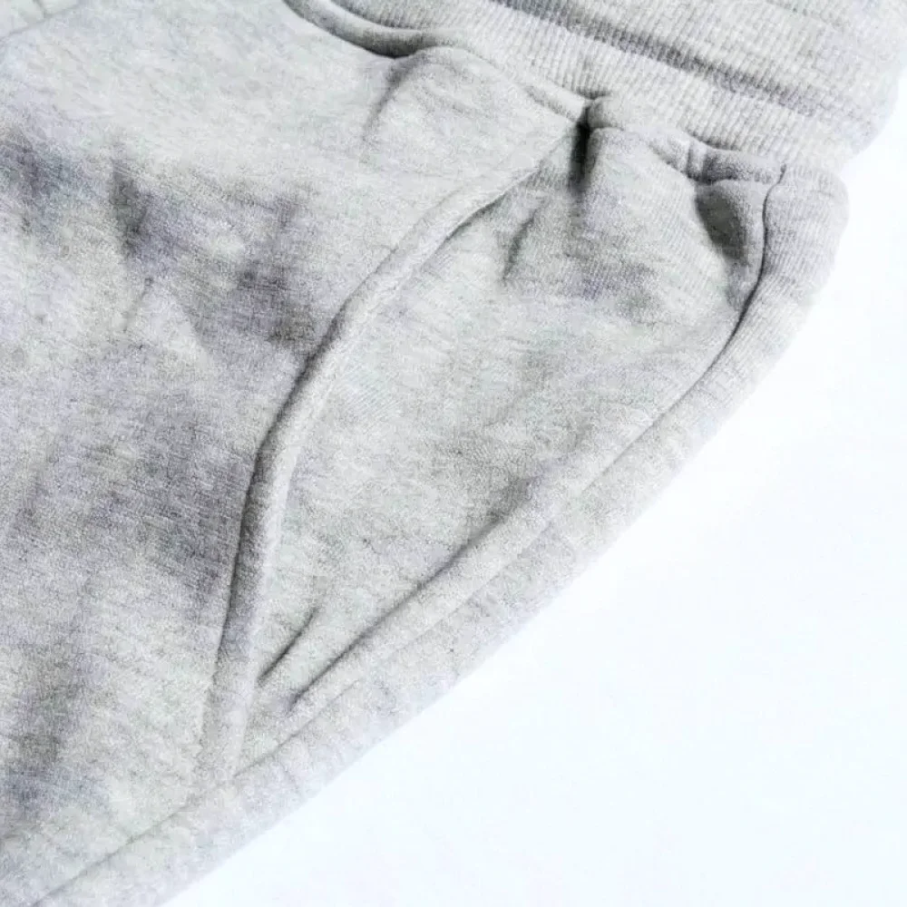 Mens Casual Joggers Wool Blend Sweatpants Spring Autumn Sport Trousers Slim Fit High Waist Stretchy Streetwear Active Wear