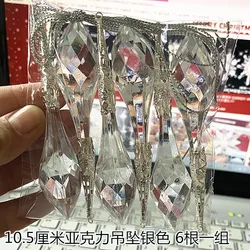 Christmas tree pendant acrylic ice pendant decoration