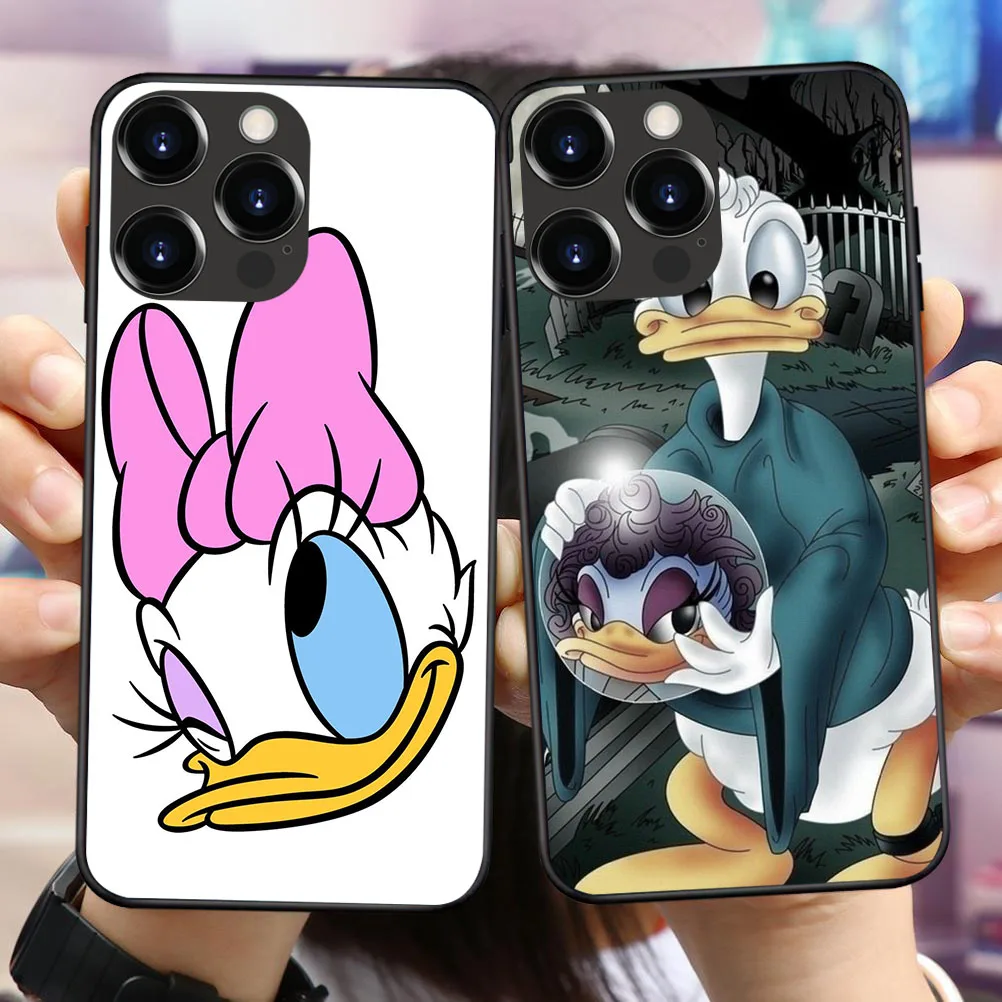 IT-26 Donald Duck Daisy Soft Case For VIVO Y70S Y51S Y70T Y73S S7E V23 V23 Pro T1 Y75 Y3 Y3S Y10 Y76 Y20i Y91 Y31S Y52S