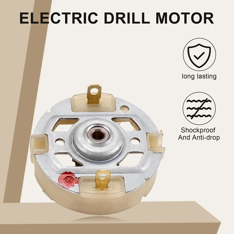 Motor bor listrik PORK-5Pcs dengan sikat karbon, aksesori alat pemegang obeng elektrik pengisi daya untuk RS550