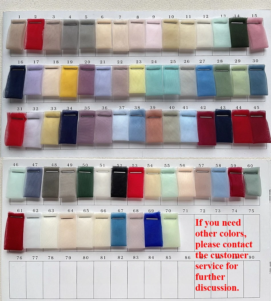 Blue Series Soft Mesh Yarn DIY Wedding Party Celebration Curtain Mesh Fabric Layout Chair Back Yarn Sewing Clothing Material