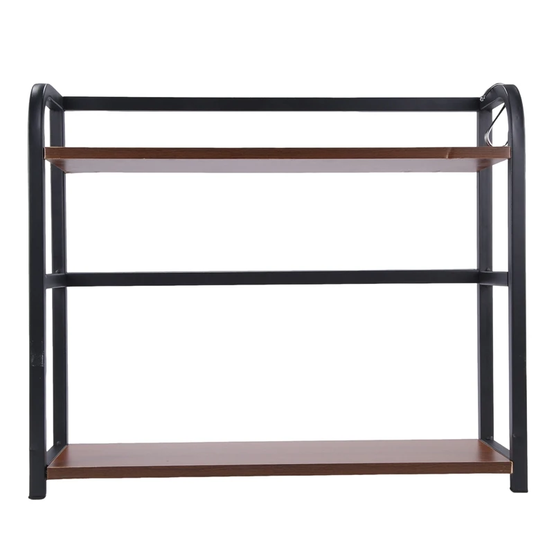 

Spice Rack Kitchen Storage Stand Multi-Layer Seasoning Organizer Condiment Organizer Kitchen Shelf Durable Easy To Use Black
