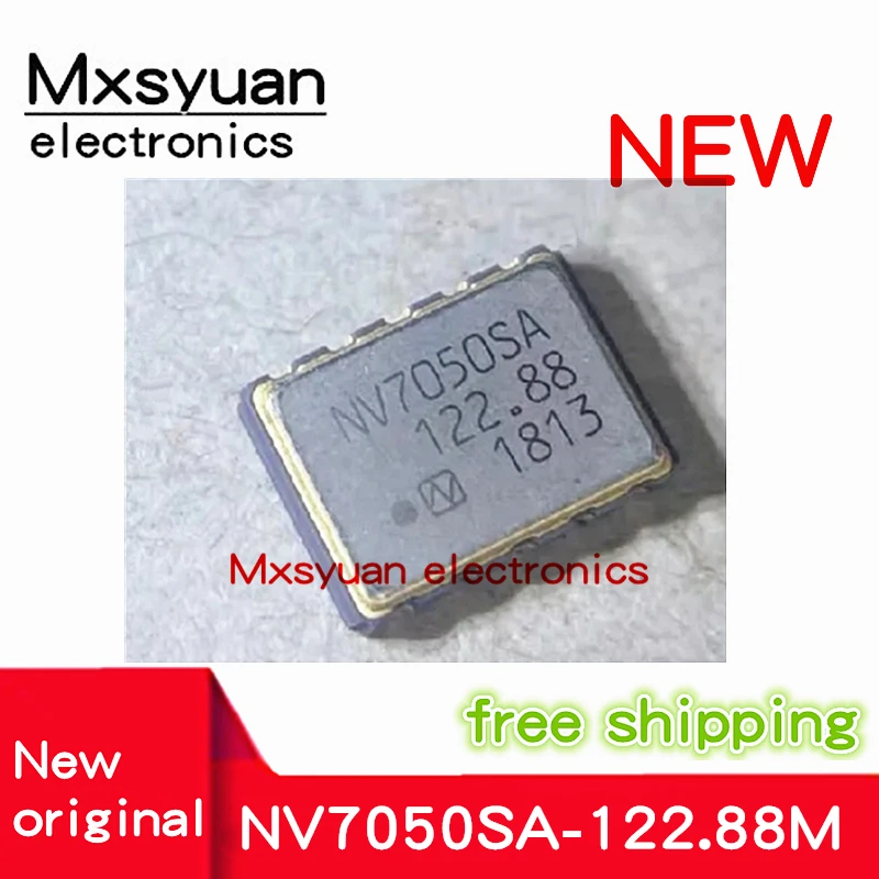 5PCS/LOT NV7050SA NV7050SA-122.88M NSA3407A 122.88MHZ SMD 6-pin active SMD voltage controller crystal VCXO NEW Original 100%