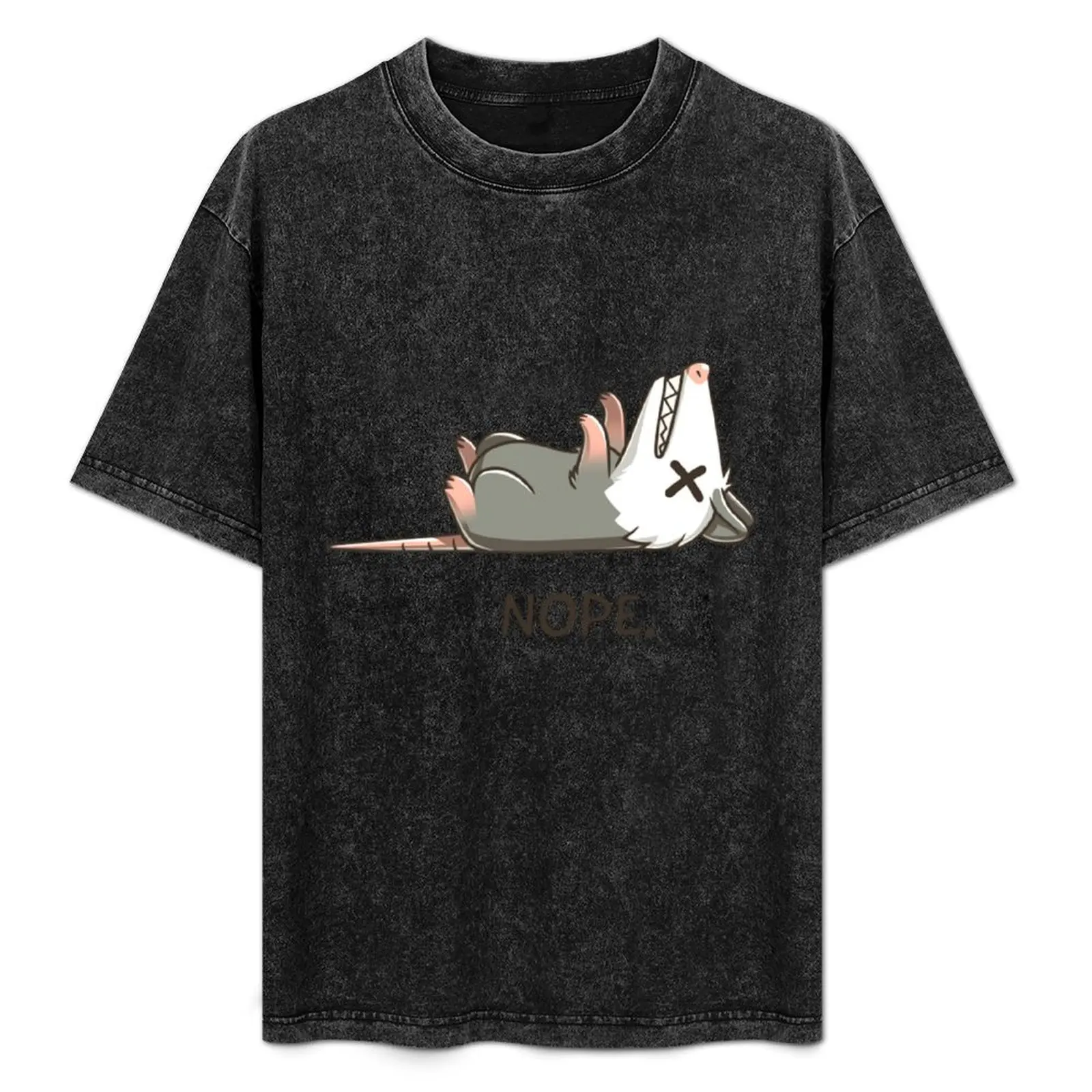 

Nope Opossum T-Shirt designer shirts tshirts personalised mens designer t shirt
