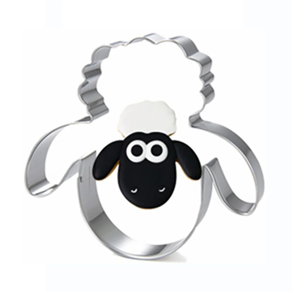 Set Of 8 Sheep-Shap…