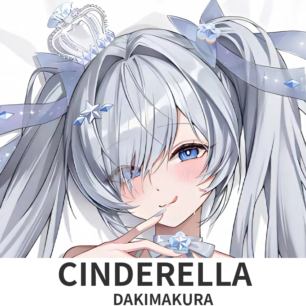 Dakimakura Hugging Body Pillow Case Cover Anime Cinderella Pillowcase Cushion
