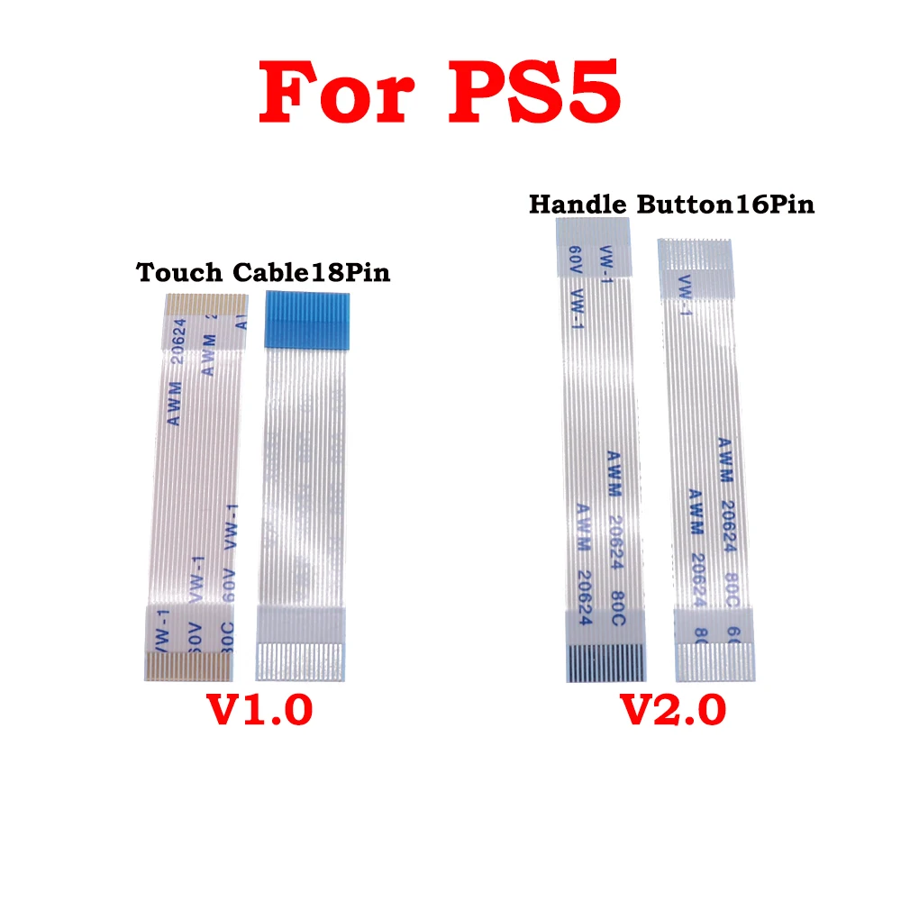 1Pcs For PS5 Touch Cable For Sony PS5 L2 R2 L1 R1 Handle Button Board Controller Touch Flex Cable Game Accessory Replacement