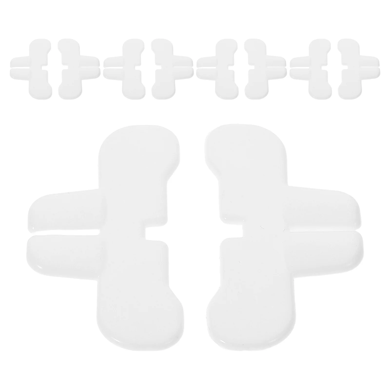 10Pcs Bunny Teeth Fake Silicone Rabbit Buck Teeth Dress Up Halloween Clown Costume Party Supplies Cosplay Accessories for Men